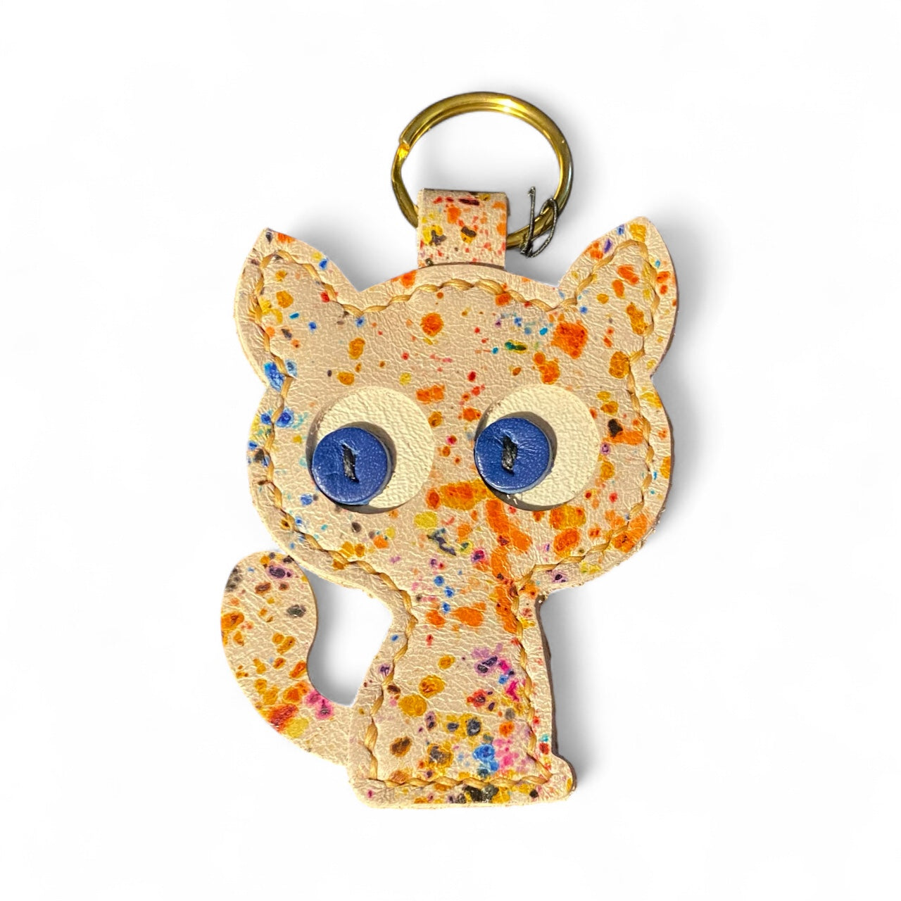 Gizmo Cat Key Ring