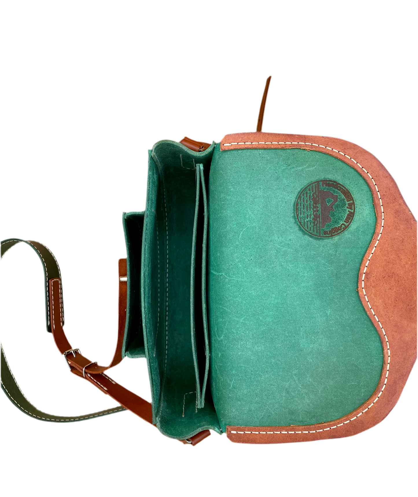 Jinny Medium Leather Crossbody Pocket Bag - Custom Order