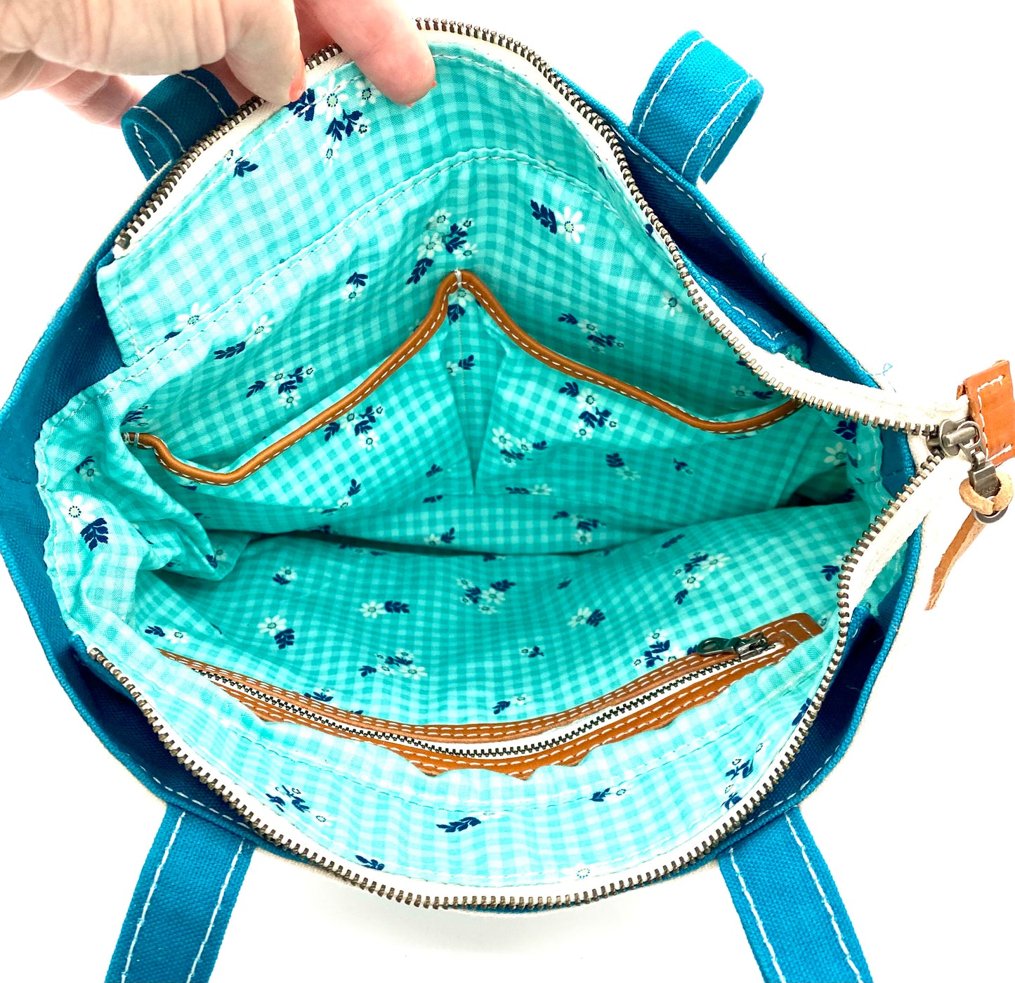 Stella Striped Canvas Bag