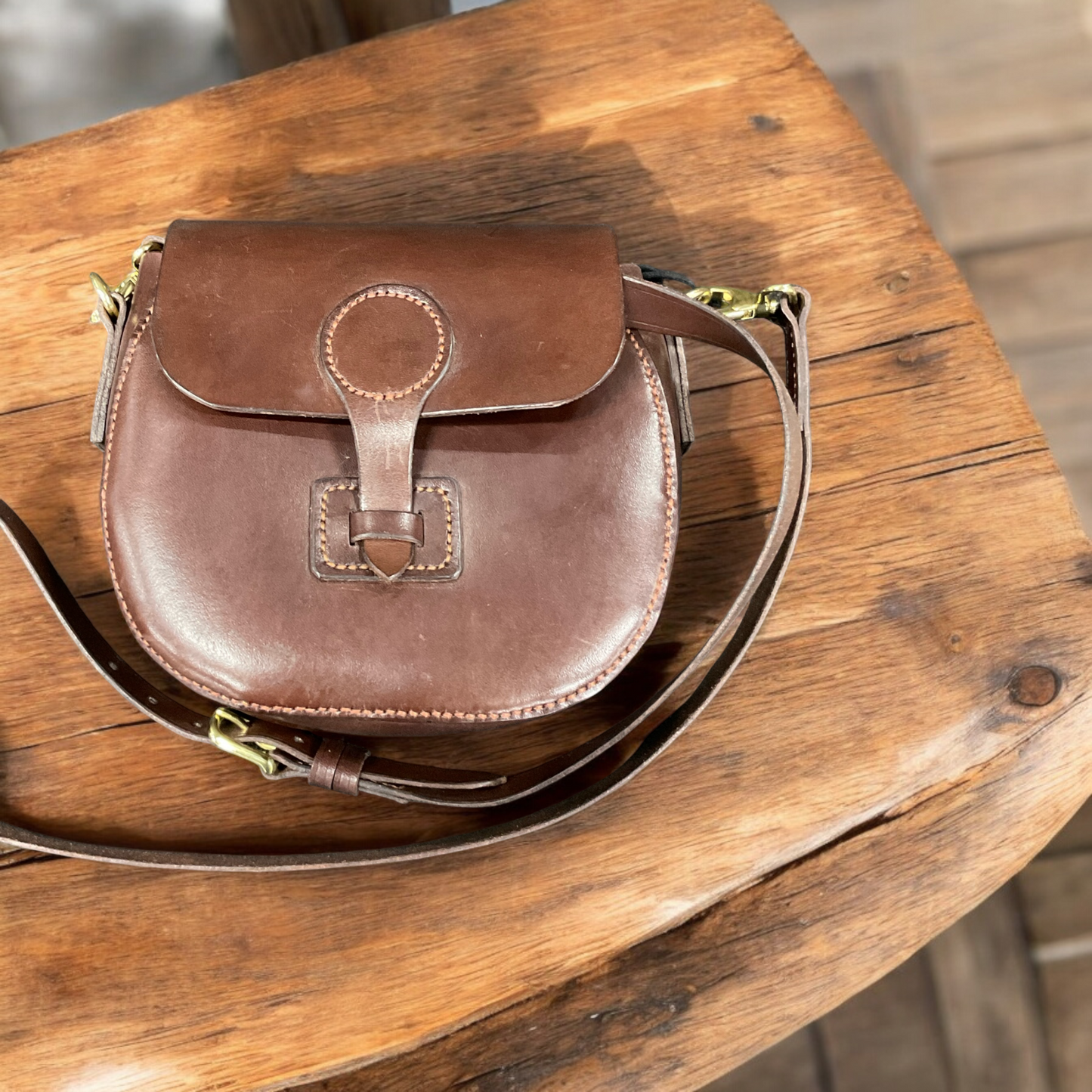 Joyce Small Leather Crossbody Bag - Custom Order