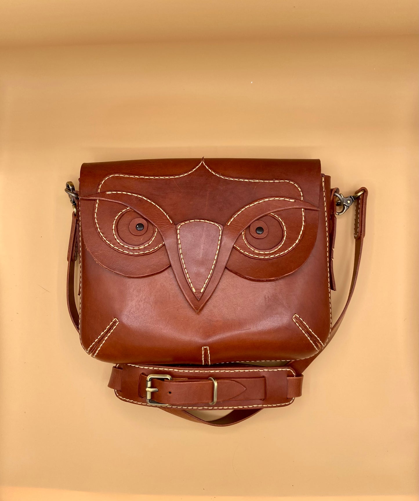 Owlie Medium Messenger Bag - Custom Order