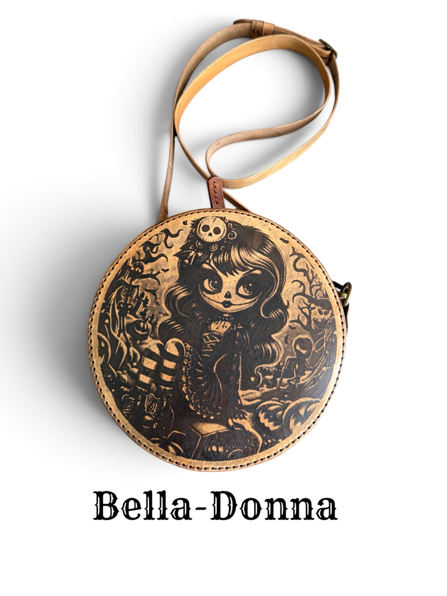 Bella-Donna Crossbody Circle Bag