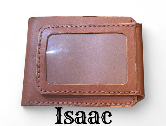 Isaac Dual Window Wallet - Custom Order