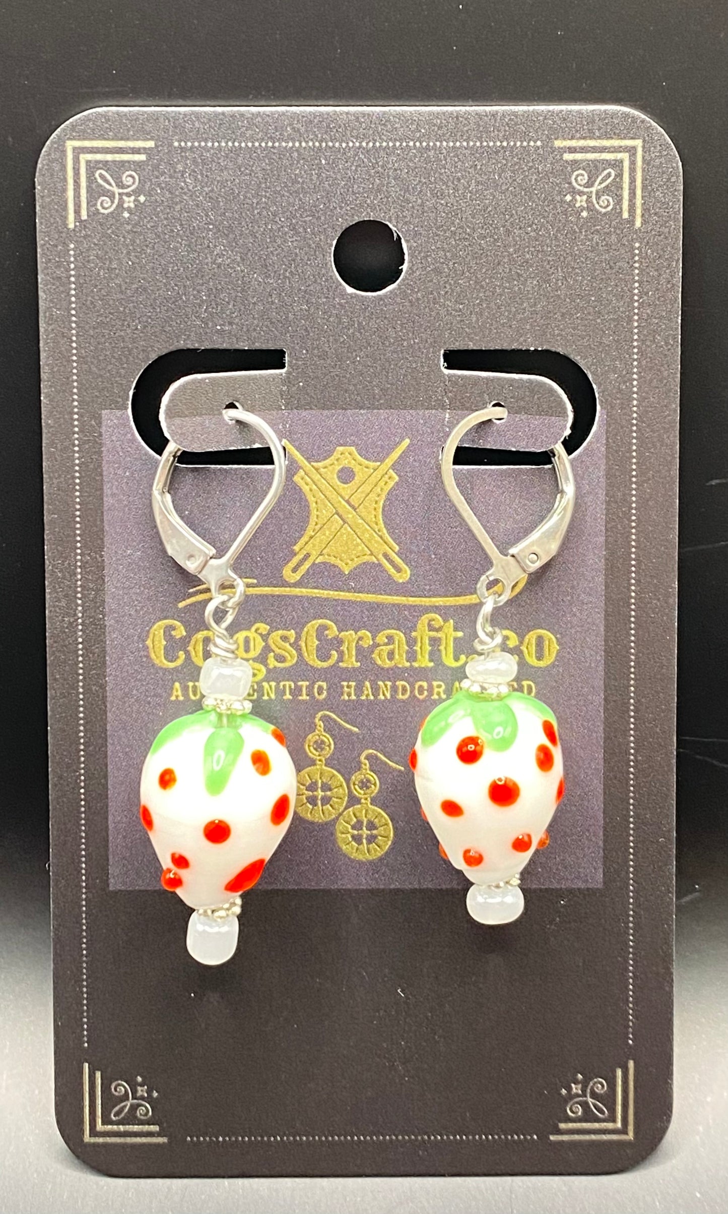 Ceramic Bead Earrings