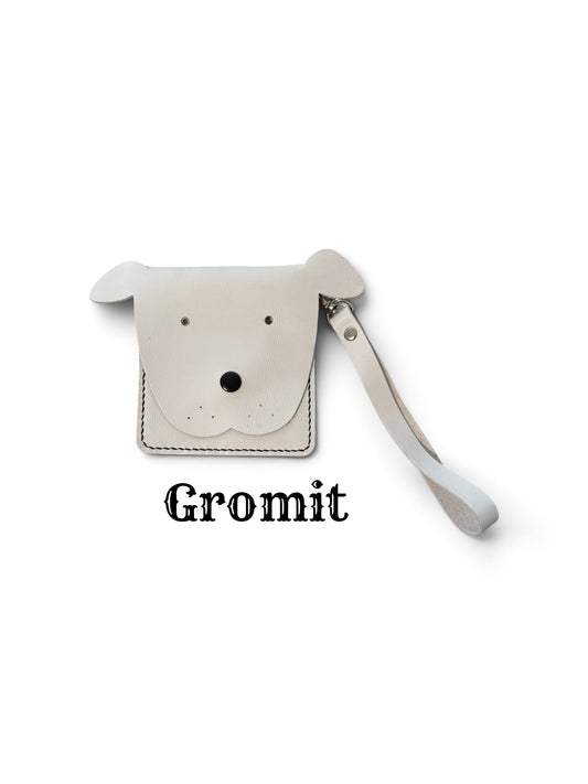 Gromit Dog Wristlet Wallet