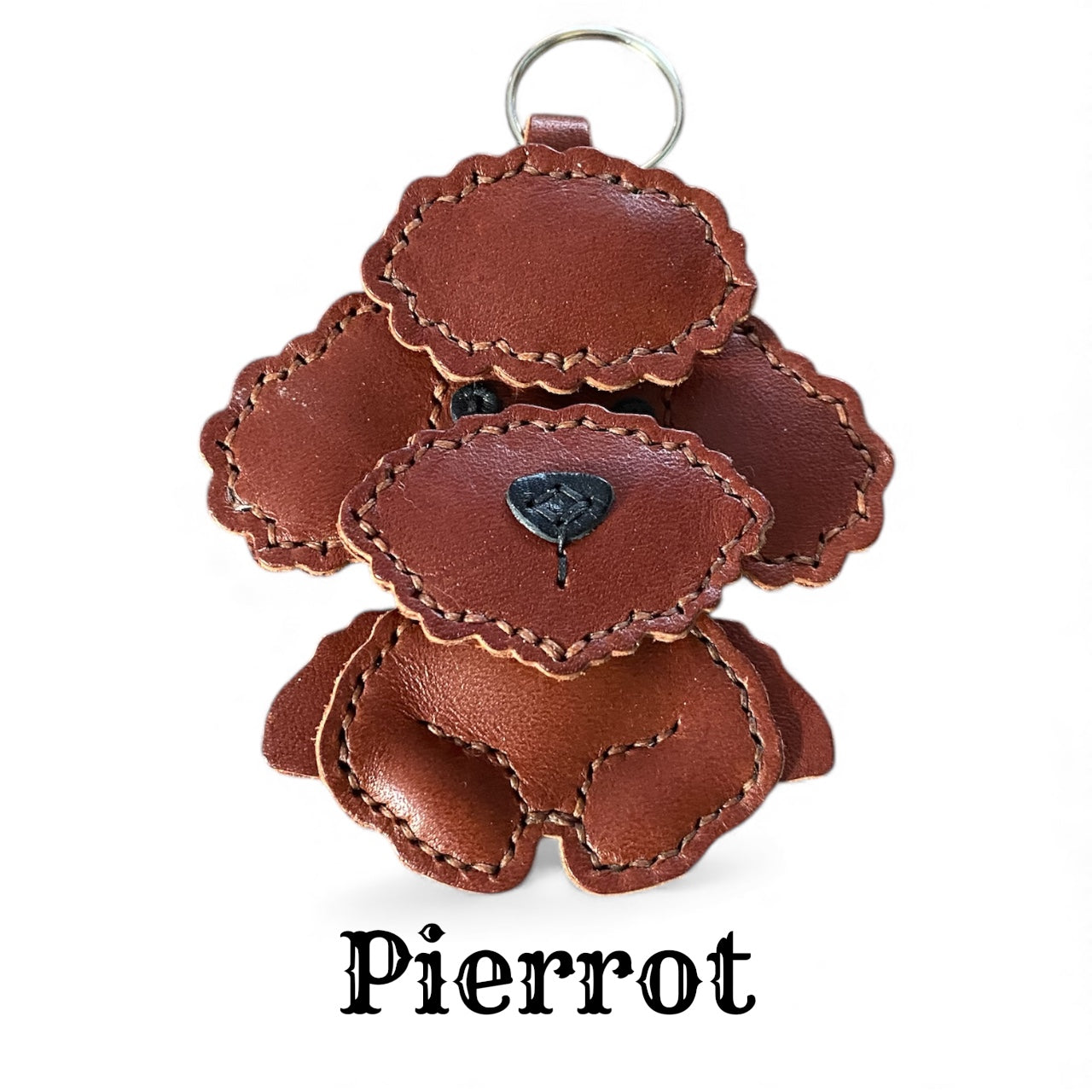 Pierrot Poodle Bag Tassel/Keychain