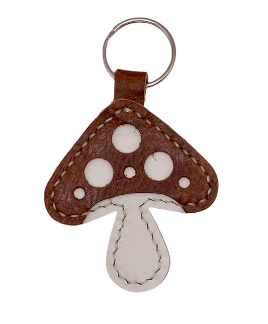 Mushroom Key Ring