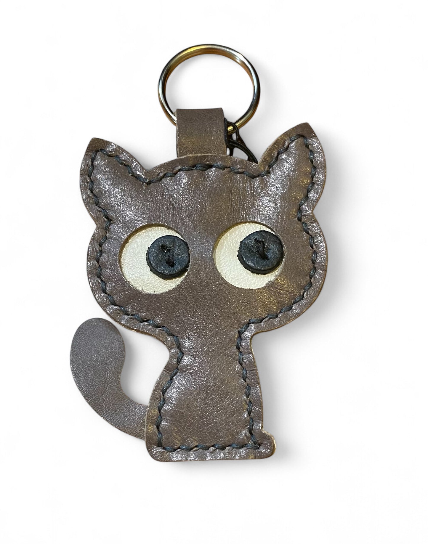 Gizmo Cat Key Ring