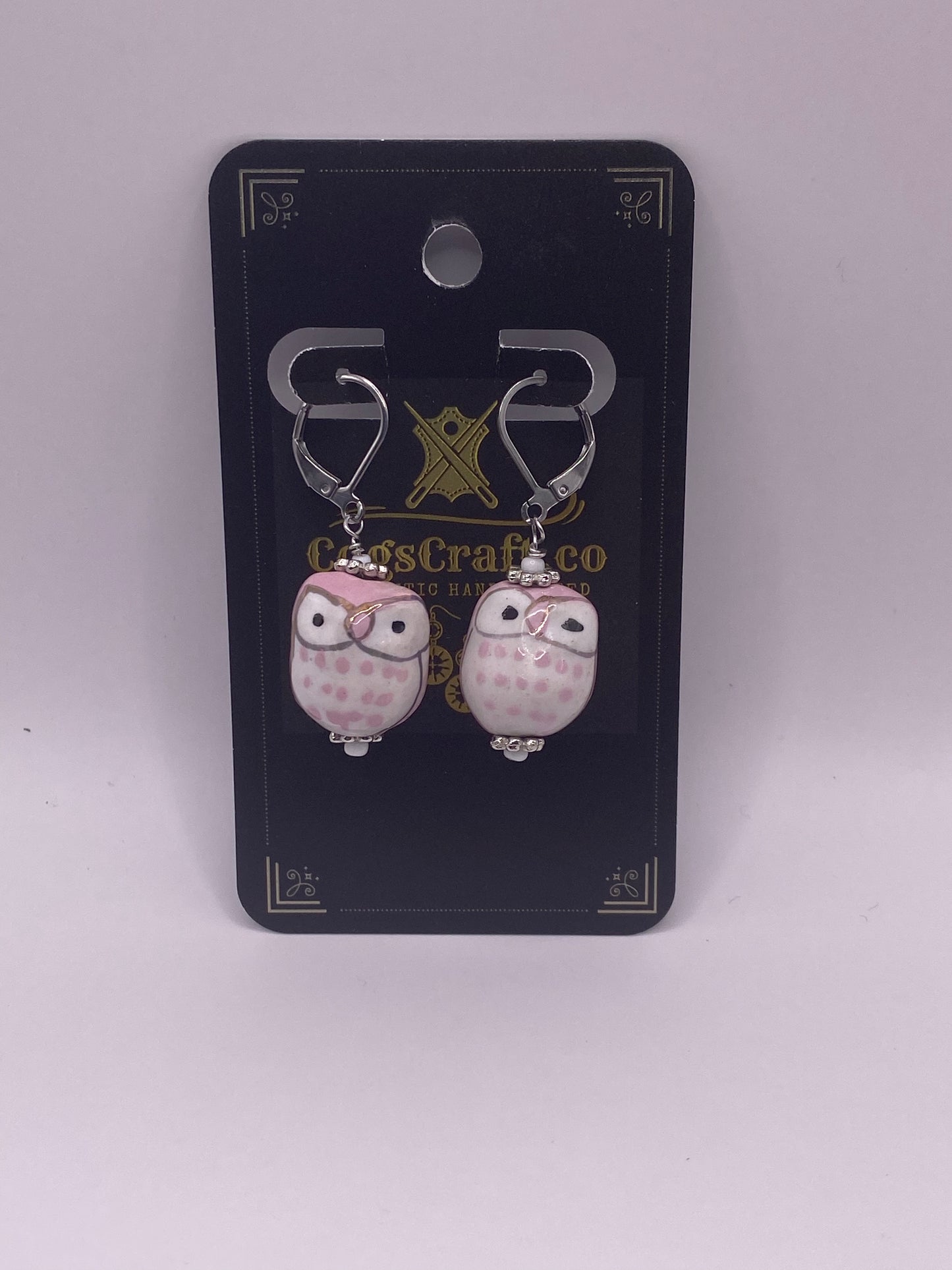 Ceramic Bead Earrings