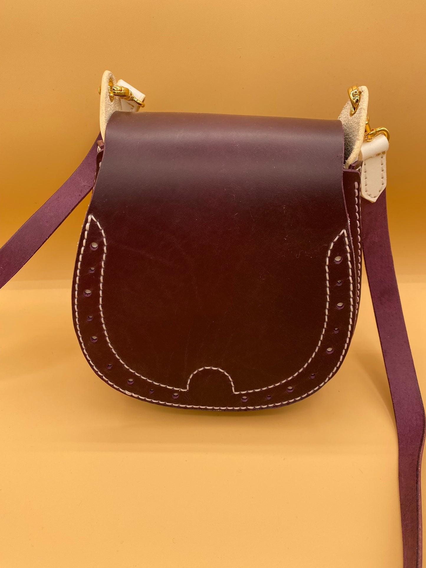 Susie Medium Crossbody Bag with Accent Color - Custom Order